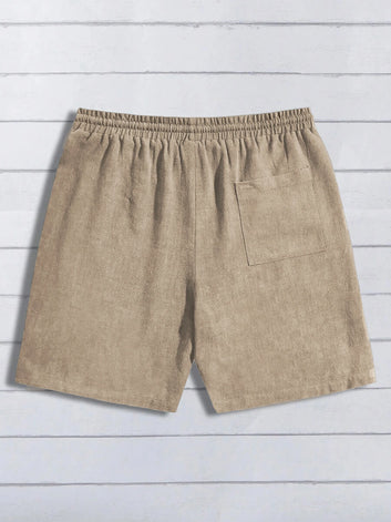 SunVibe Linen Essential Shorts