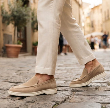 SunVibe EasyStride Suede Loafers
